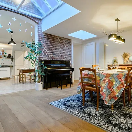 아파트 Maison Familiale Avec Un Jardin Proche Lille